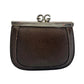 Gucci GG Kiss Lock Coin Pouch - Leather with Silver Hardware - Great Vintage Gucci Find! - Gucci - Coin Purse - A+ Stuff