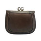 Gucci GG Kiss Lock Coin Pouch - Leather with Silver Hardware - Great Vintage Gucci Find! - Gucci - Coin Purse - A+ Stuff