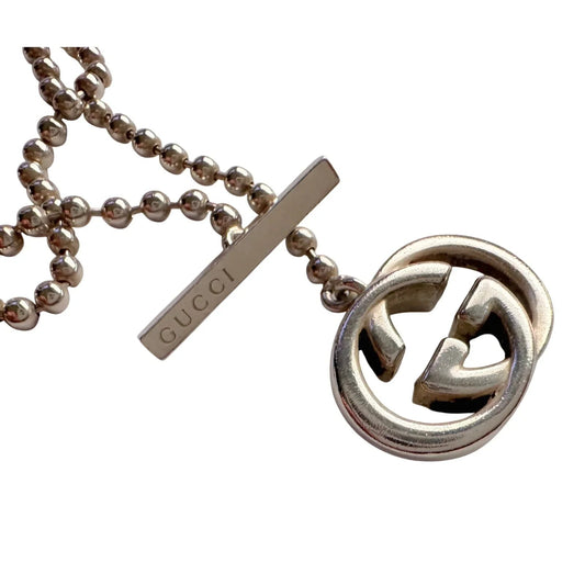GUCCI GG Toggle Ball Chain Necklace with Box & Dust Bag - Gucci - Necklace - A+ Stuff