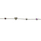 Gucci Heart Tag Amethyst Bracelet 17 - Gucci - bracelet - A+ Stuff