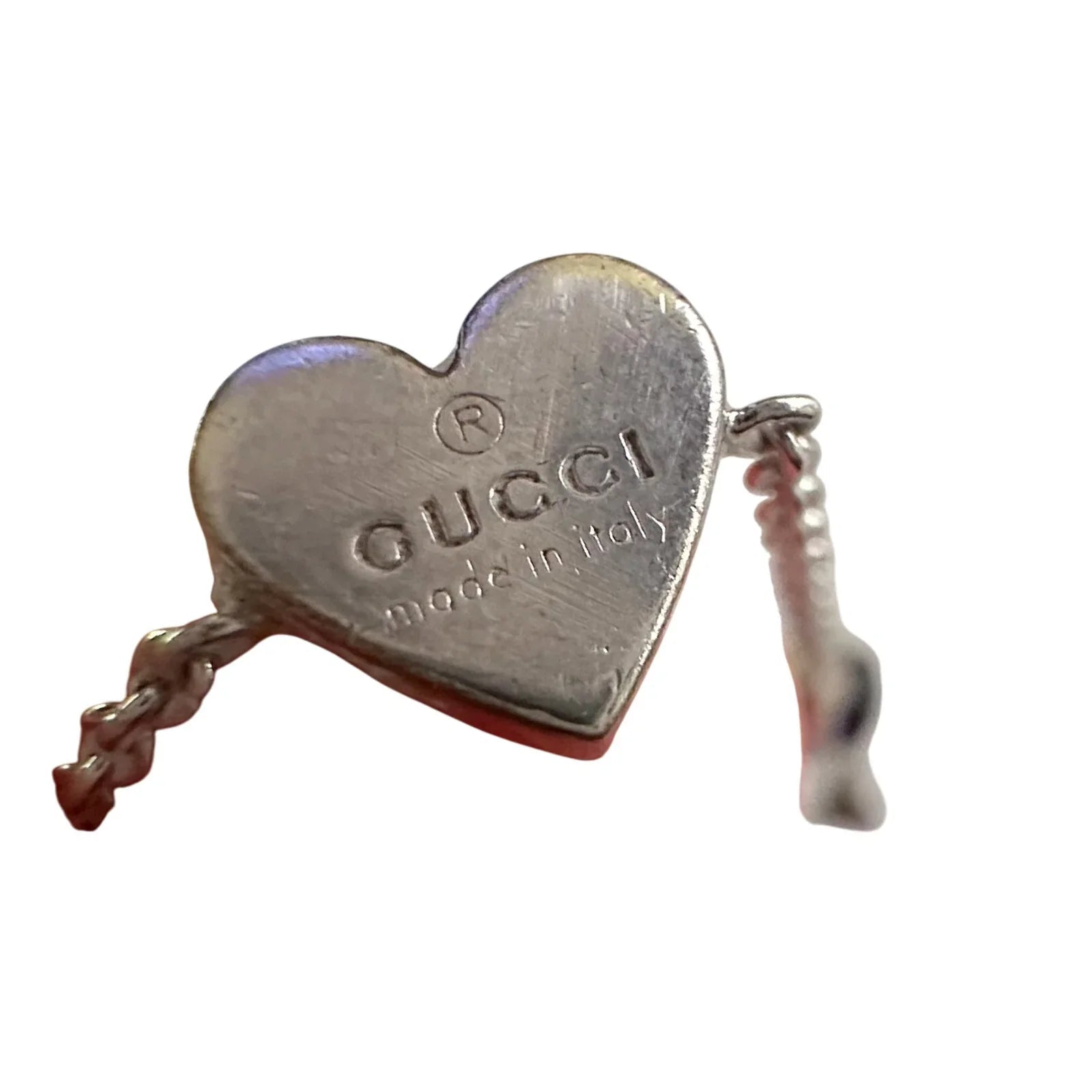 Gucci Heart Tag Amethyst Bracelet 17 - Gucci - bracelet - A+ Stuff