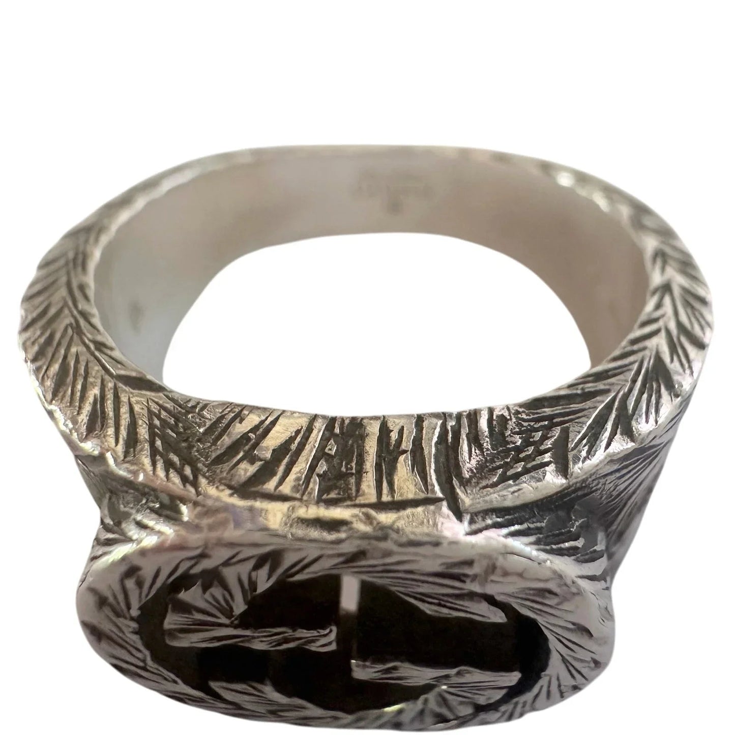 Gucci Interlocking G Arabesque Ring Sterling Silver - Gucci - Ring - A+ Stuff