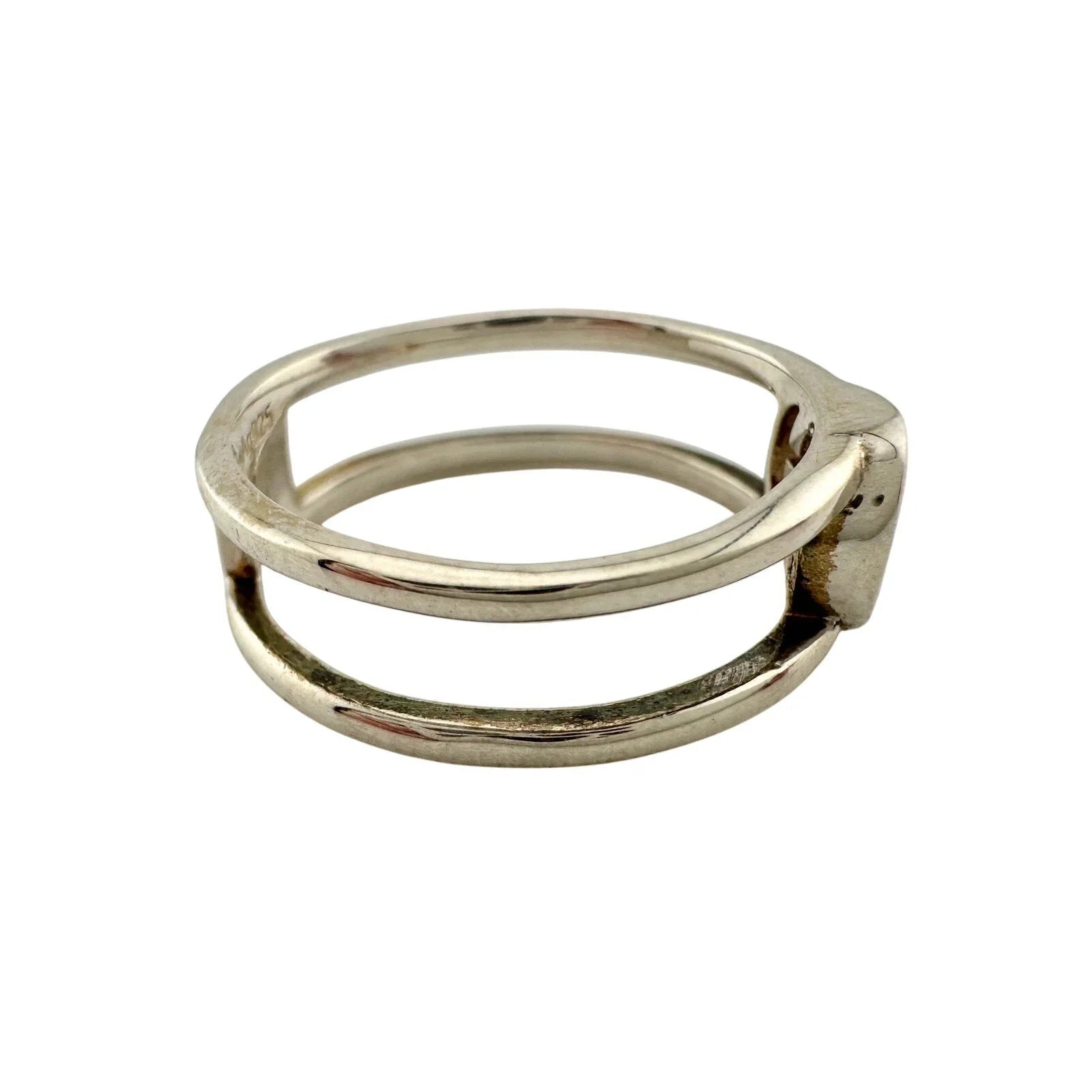 Gucci Interlocking G Open Band Ring Size 5.75 (11) - Gucci - Ring - A+ Stuff