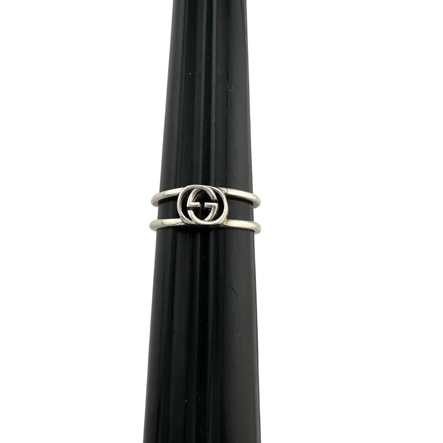 Gucci Interlocking G Open Band Ring Size 5.75 (11) - Gucci - Ring - A+ Stuff