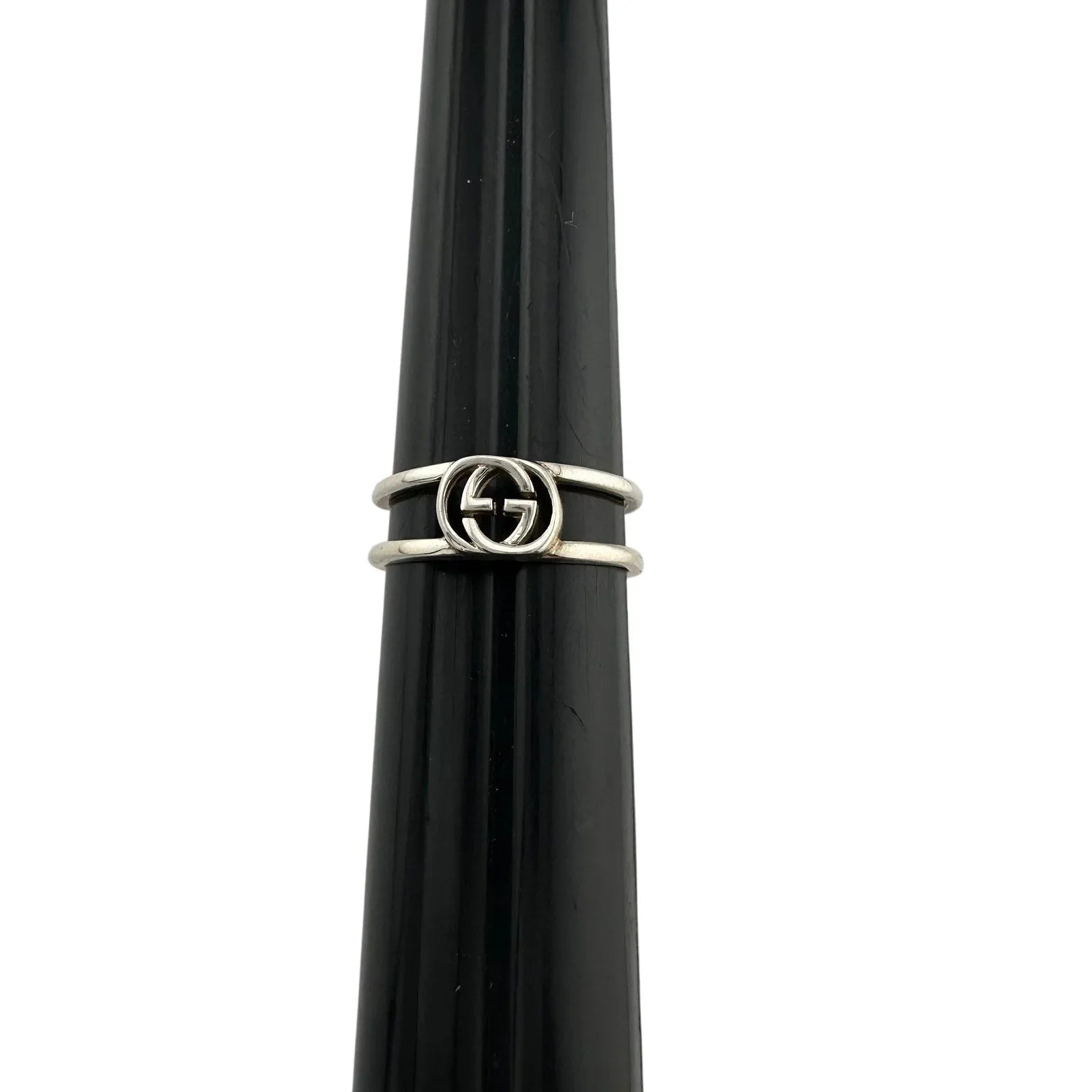 Gucci Interlocking G Open Band Ring Size 5.75 (11) - Gucci - Ring - A+ Stuff