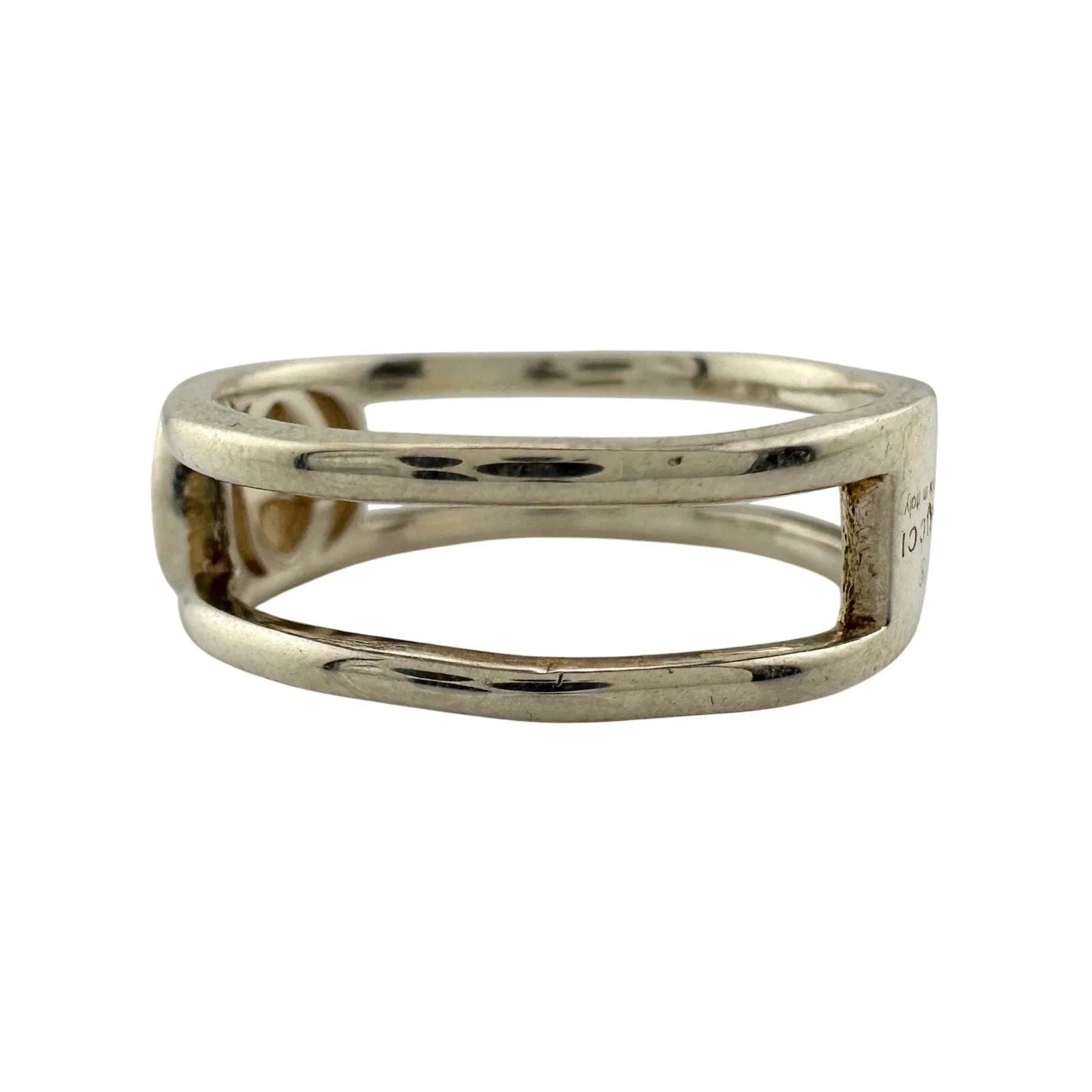 Gucci Interlocking G Open Band Ring Size 5.75 (11) - Gucci - Ring - A+ Stuff