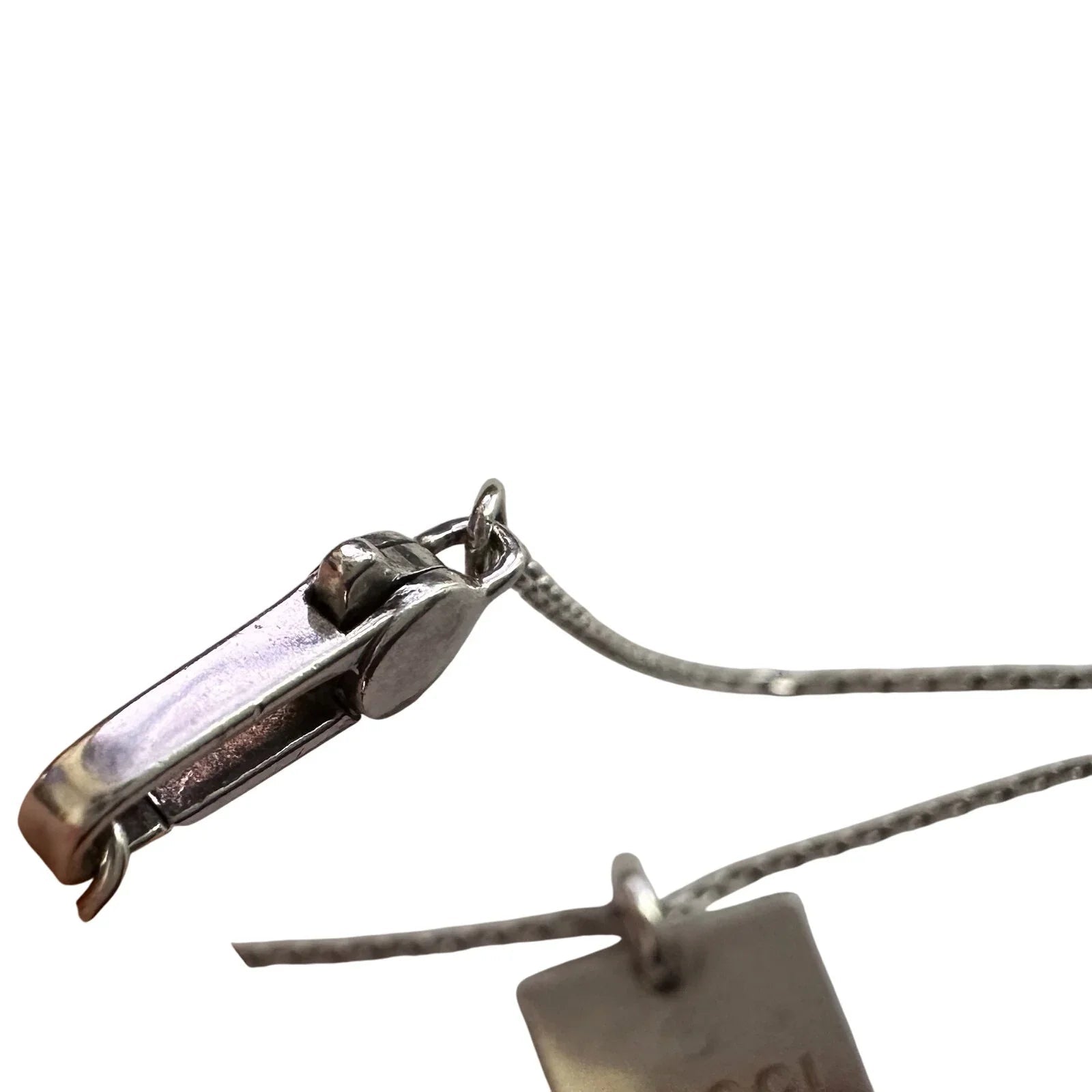 Gucci Logo Square Pendant on 19" Chain - Gucci - Necklace with Pendant - A+ Stuff
