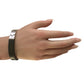 Gucci Rubber and Sterling Silver ID Bracelet - Full Inclusion - Gucci - Bracelet - A+ Stuff