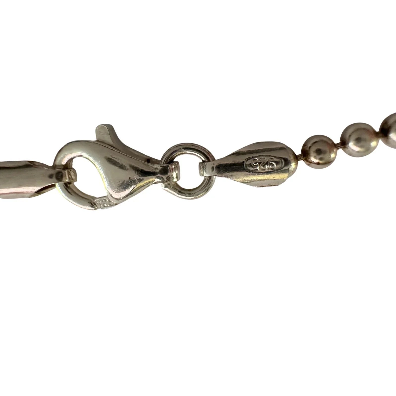 Gucci Silver Bar Logo Ball Chain Bracelet - Gucci - bracelet - A+ Stuff