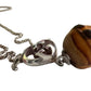 Gucci Silver G Interlocking Heart Bamboo Necklace - Gucci - Necklace - A+ Stuff