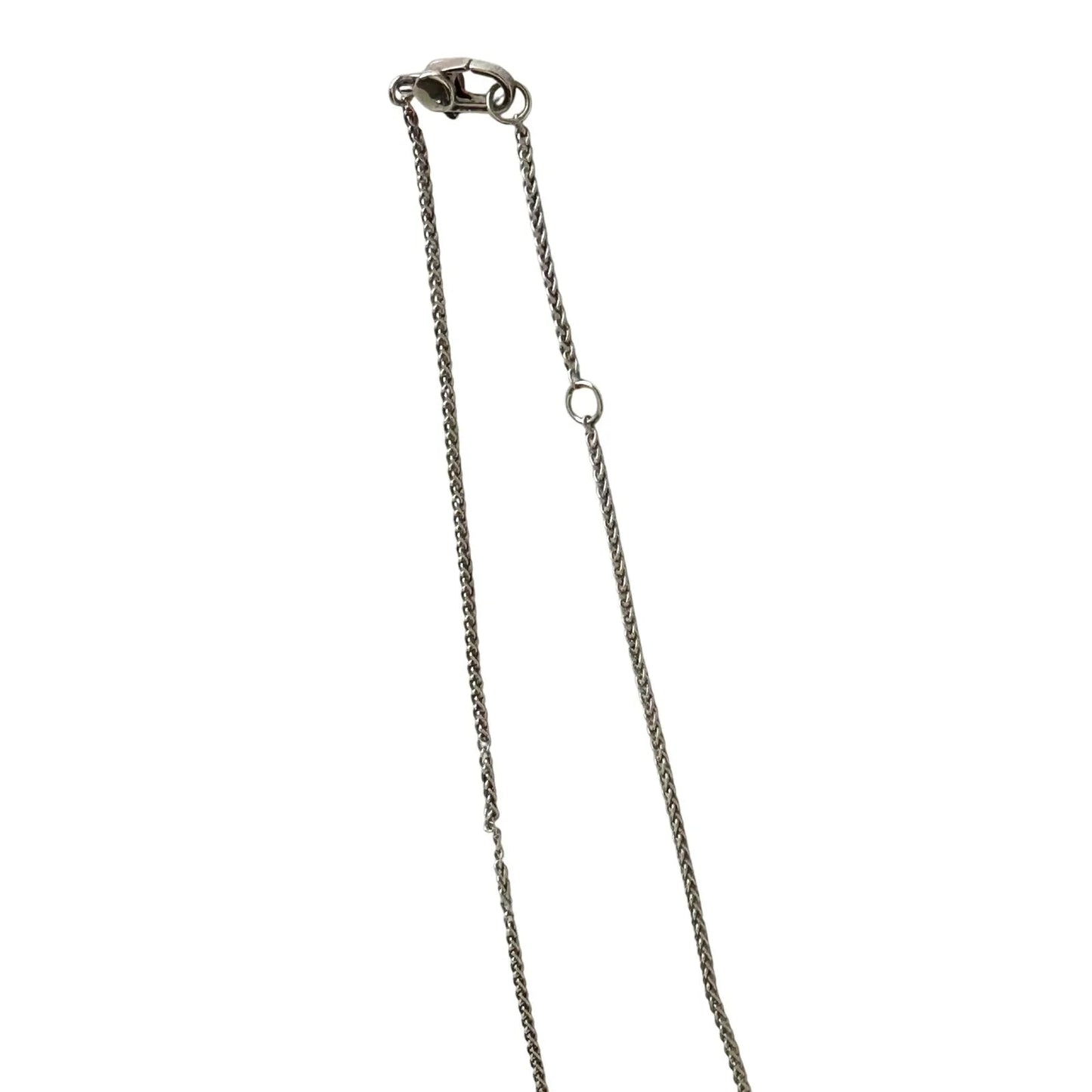 Gucci Silver G Interlocking Heart Bamboo Necklace - Gucci - Necklace - A+ Stuff