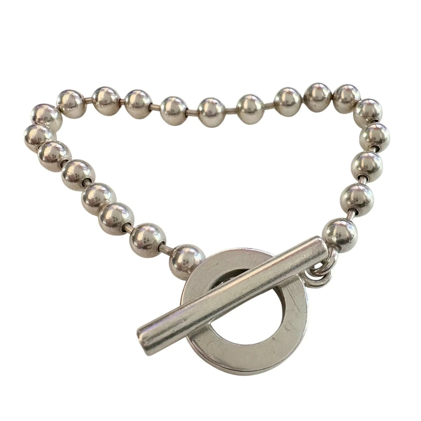 Gucci Sterling Silver Ball Chain Bracelet - Gucci - Bracelet - A+ Stuff