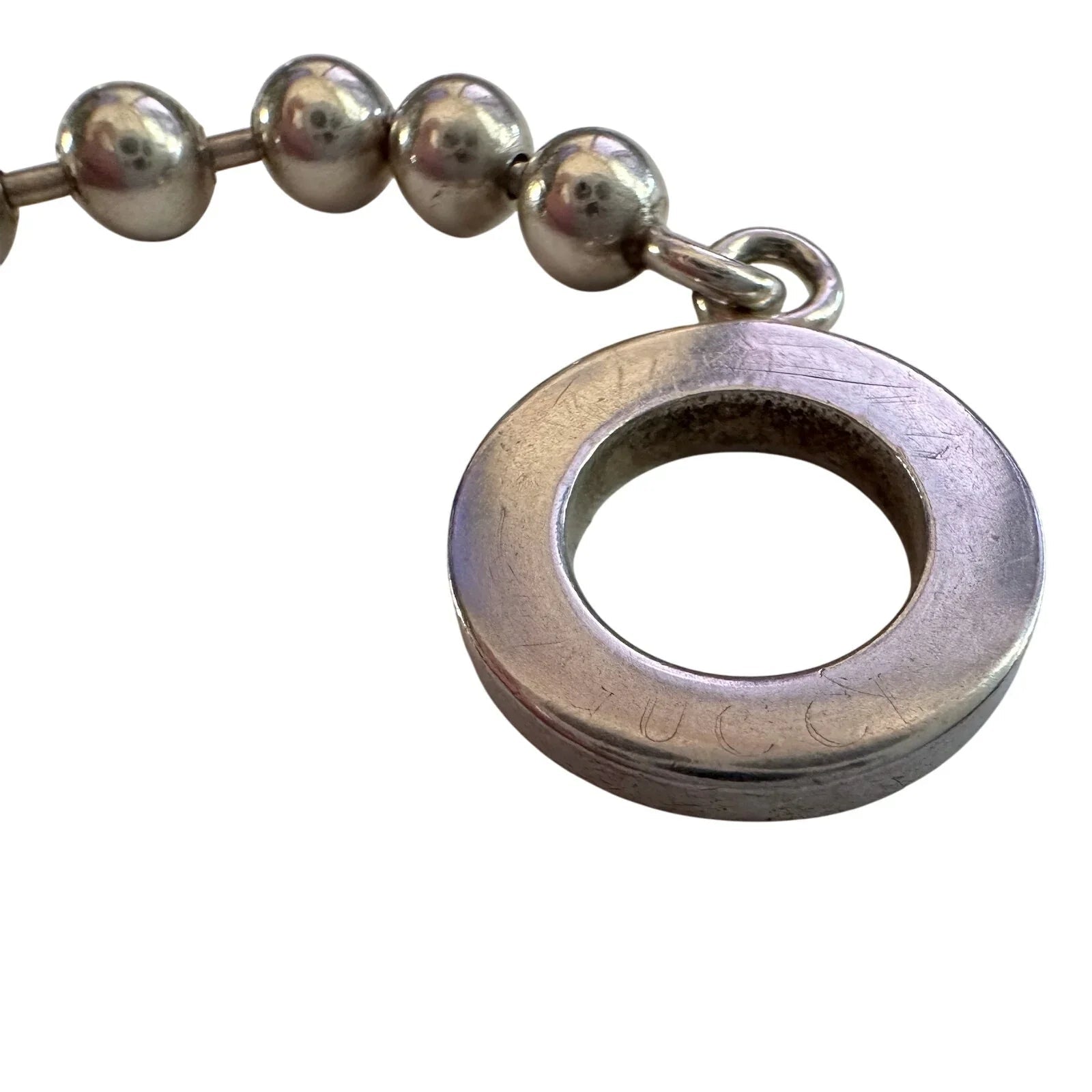 Gucci Sterling Silver Ball Chain Bracelet - Gucci - Bracelet - A+ Stuff