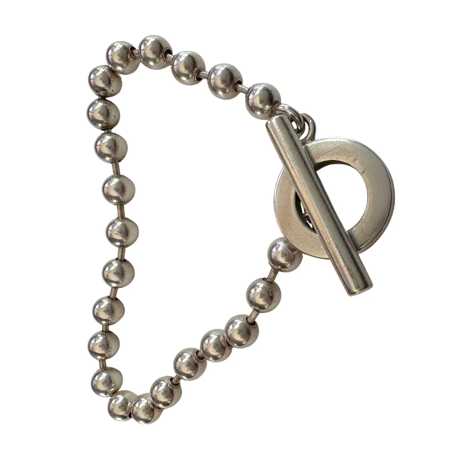 Gucci Sterling Silver Ball Chain Bracelet - Gucci - Bracelet - A+ Stuff