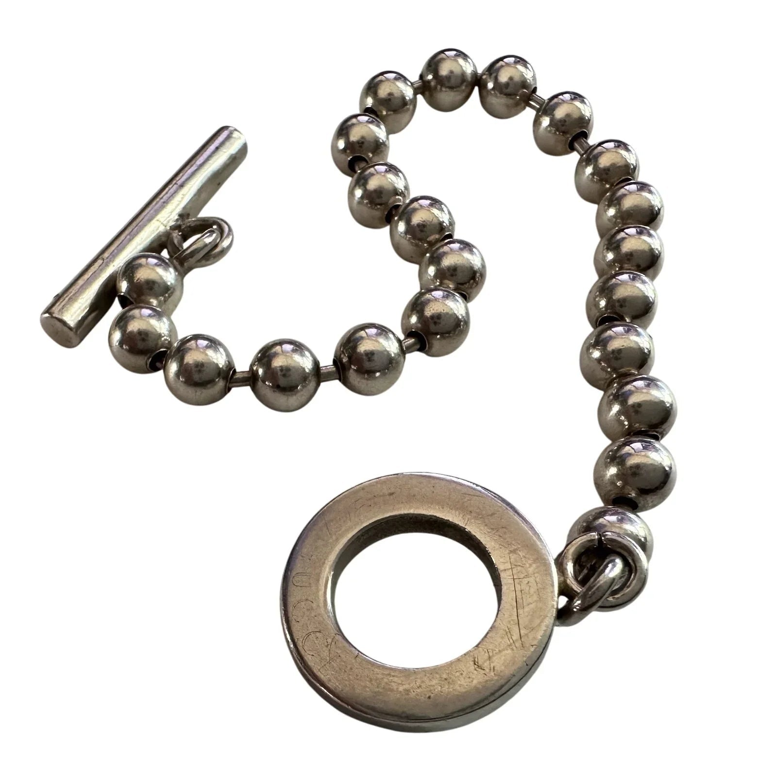Gucci Sterling Silver Ball Chain Bracelet - Gucci - Bracelet - A+ Stuff