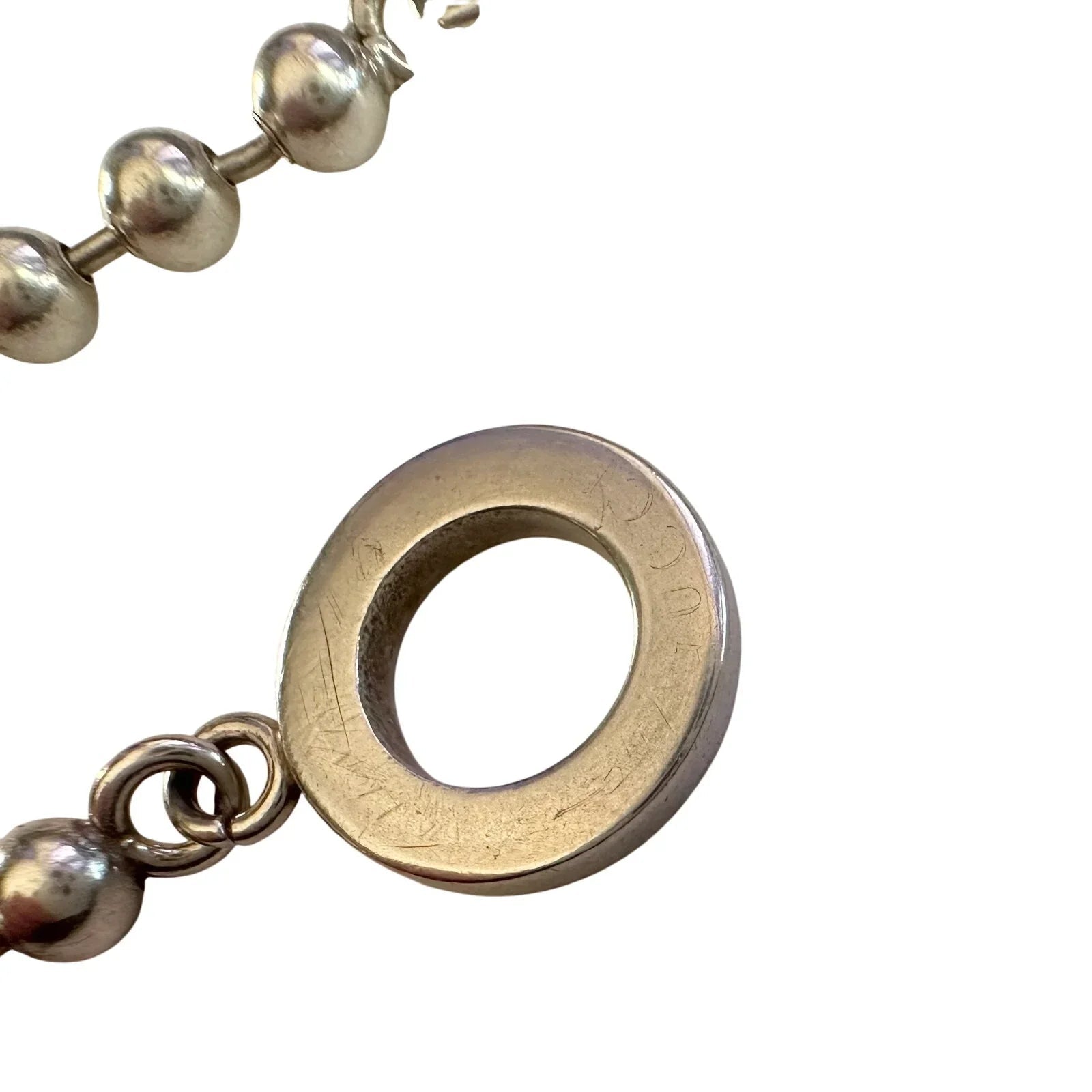 Gucci Sterling Silver Ball Chain Bracelet - Gucci - Bracelet - A+ Stuff