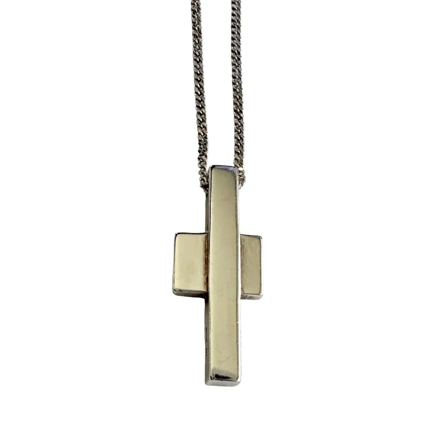 Gucci Thick Abstract Cross Necklace - Gucci - Necklace - A+ Stuff