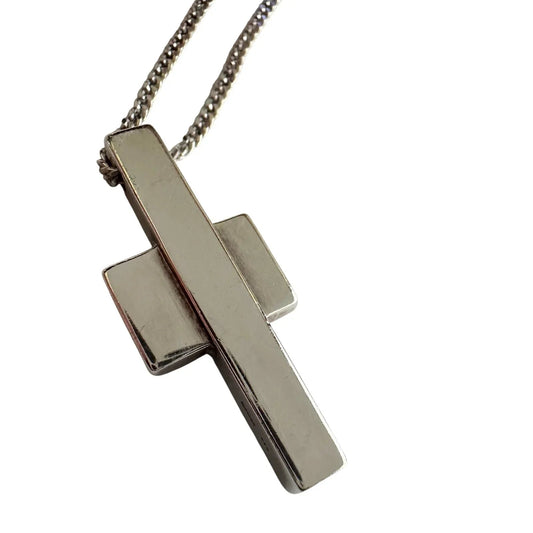 Gucci Thick Abstract Cross Necklace - Gucci - Necklace - A+ Stuff