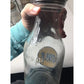 GULF Oil Glass Bottles with Metal Carrier (5 bottles, 6 lids) - GULF - Automobilia - A+ Stuff