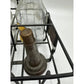 GULF Oil Glass Bottles with Metal Carrier (5 bottles, 6 lids) - GULF - Automobilia - A+ Stuff