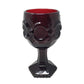 Vintage Avon 1876 Cape Cod Ruby Red Glass Elegant Wine Glass 4.5" A+ Stuff  A+ Stuff