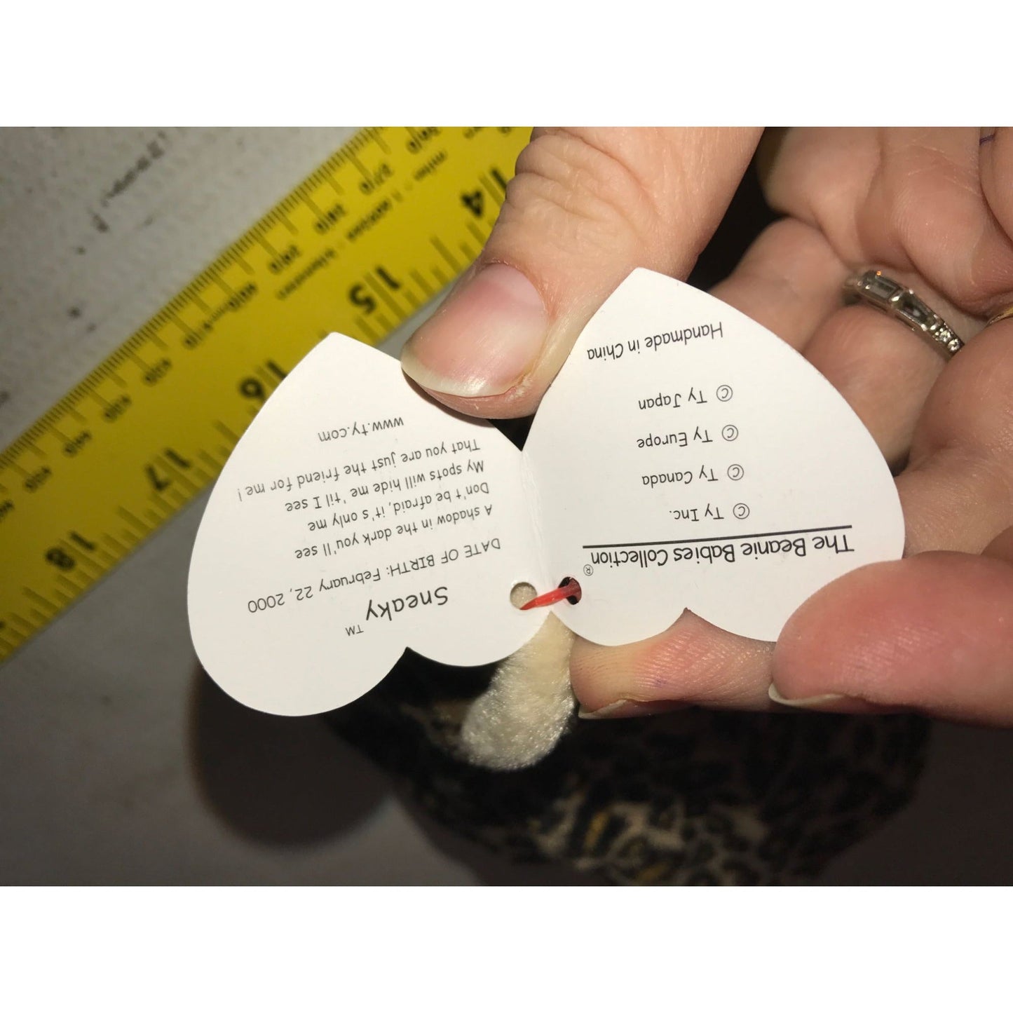 Sneaky the Leopard Beanie Baby TY Beanie Baby  A+ Stuff Plush Toys / Stuffed Animals