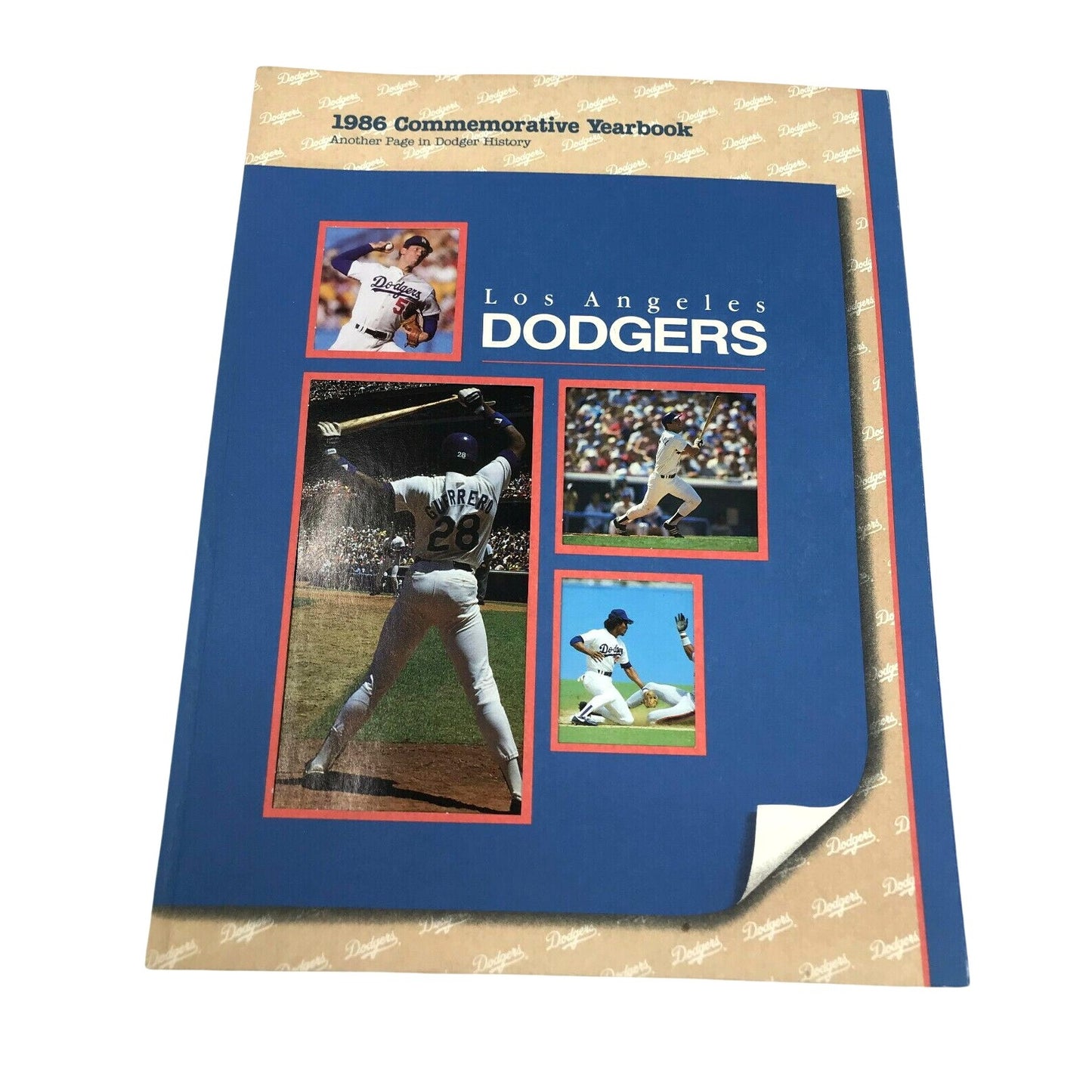 Los Angeles DODGERS Set 85-6 Yearbooks, Spring Training & Scorecard
