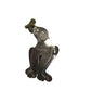 Far Fetched Sterling Silver Dog with Butterfly on its Nose Pin Brooch