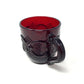 Vintage Avon 1876 Cape Cod Ruby Red Glass Cup and Saucer Set Avon  A+ Stuff Drinking, Dining & More