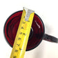 Vintage Avon 1876 Cape Cod Ruby Red Glass Cup and Saucer Set Avon  A+ Stuff Drinking, Dining & More
