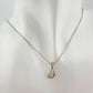 Tiffany and Co Elsa Peretti Teardrop Pendant Necklace in Sterling Silver