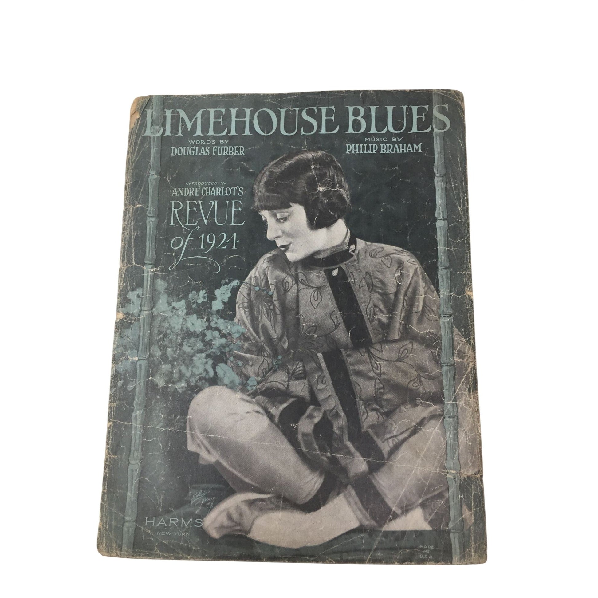 Vintage 1922 Sheet Music for the popular British song "Limehouse Blues" A+ Stuff  A+ Stuff Sheet Music