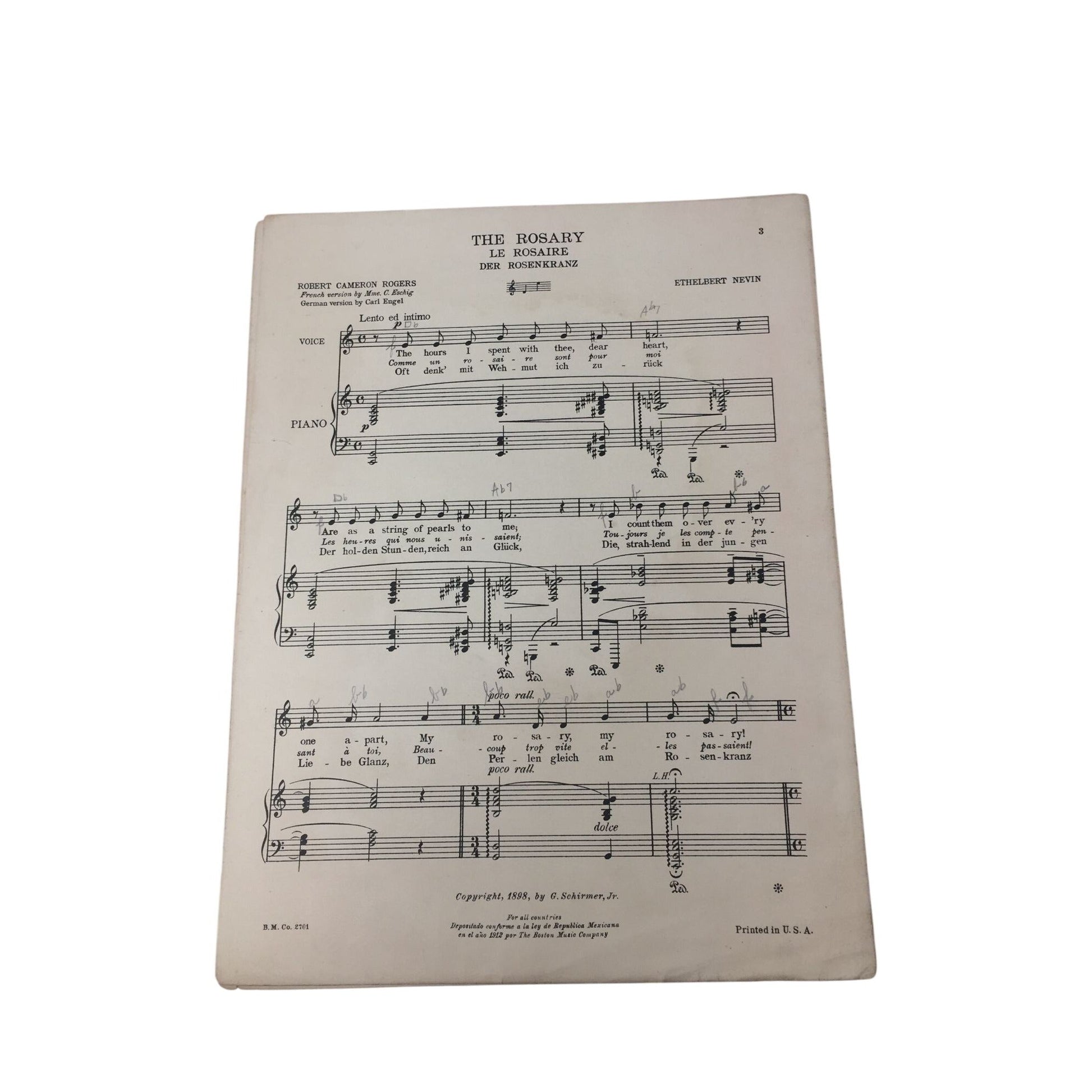 Vintage 1922 Sheet Music for the popular British song "Limehouse Blues" A+ Stuff  A+ Stuff Sheet Music