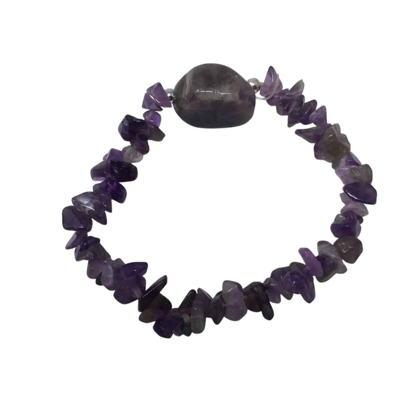 Handmade Purple Gemstone/Crystal Bracelet - A+ Stuff - Bracelet - A+ Stuff