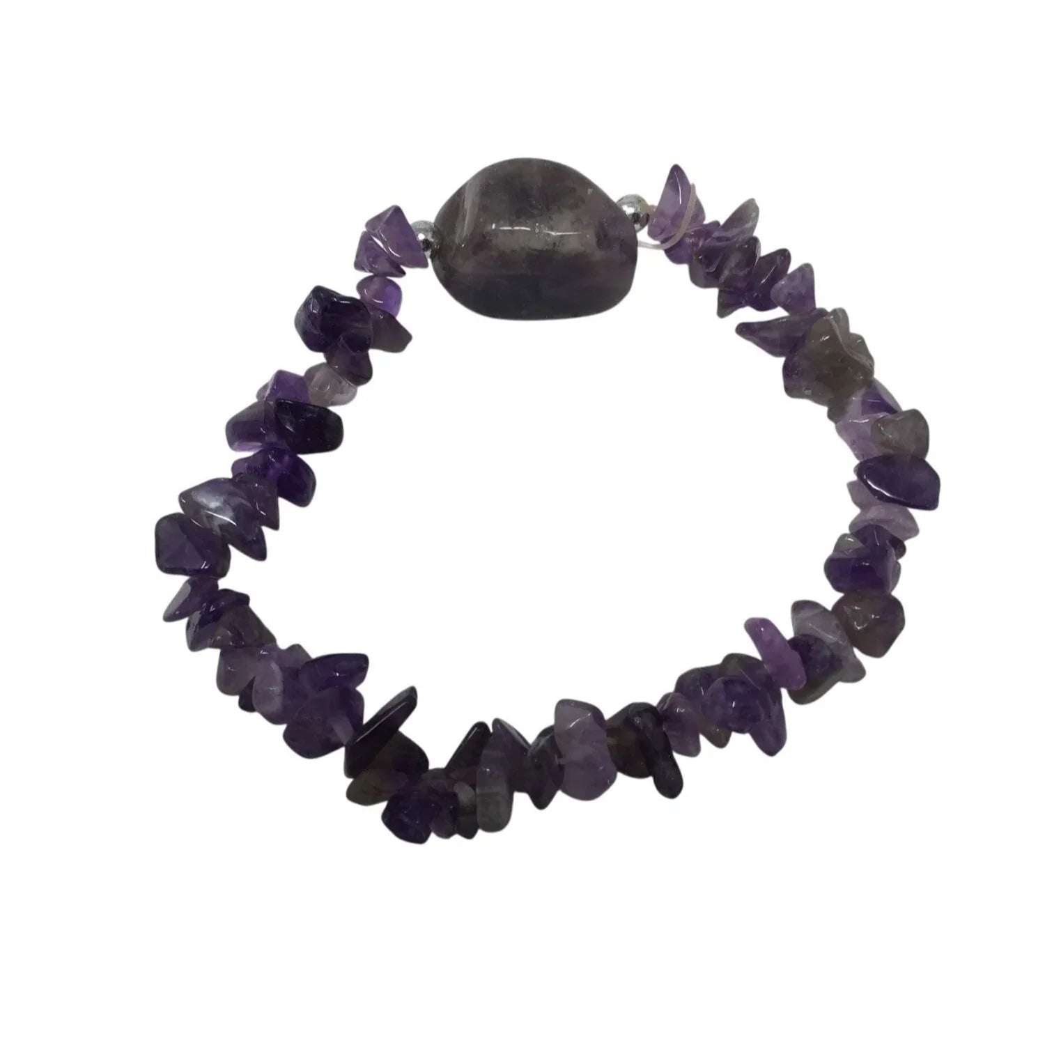 Handmade Purple Gemstone/Crystal Bracelet - A+ Stuff - Bracelet - A+ Stuff