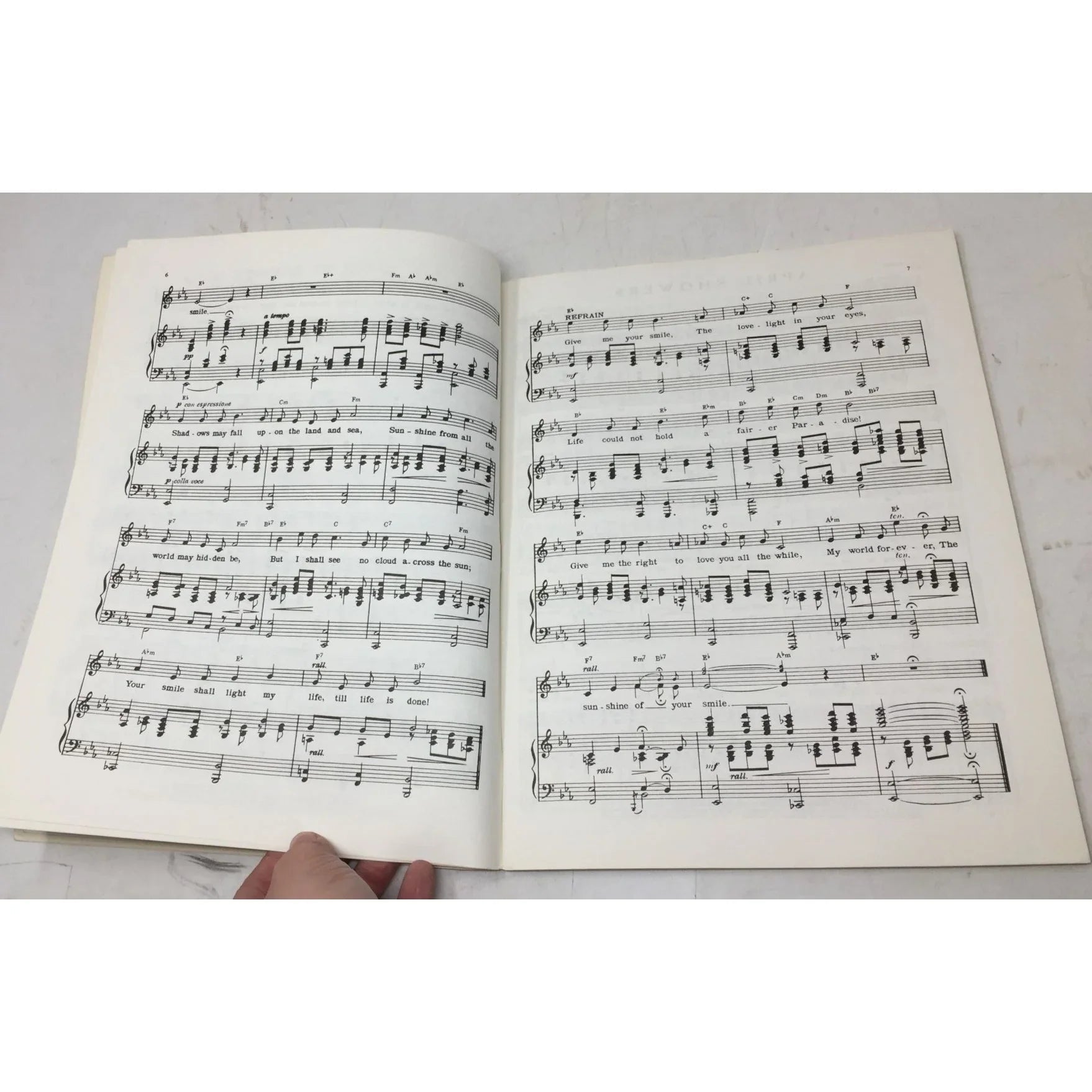 Harms Hits Through The Years (No. 6) Vintage Sheet Music Book - A+ Stuff - Sheet Music - A+ Stuff