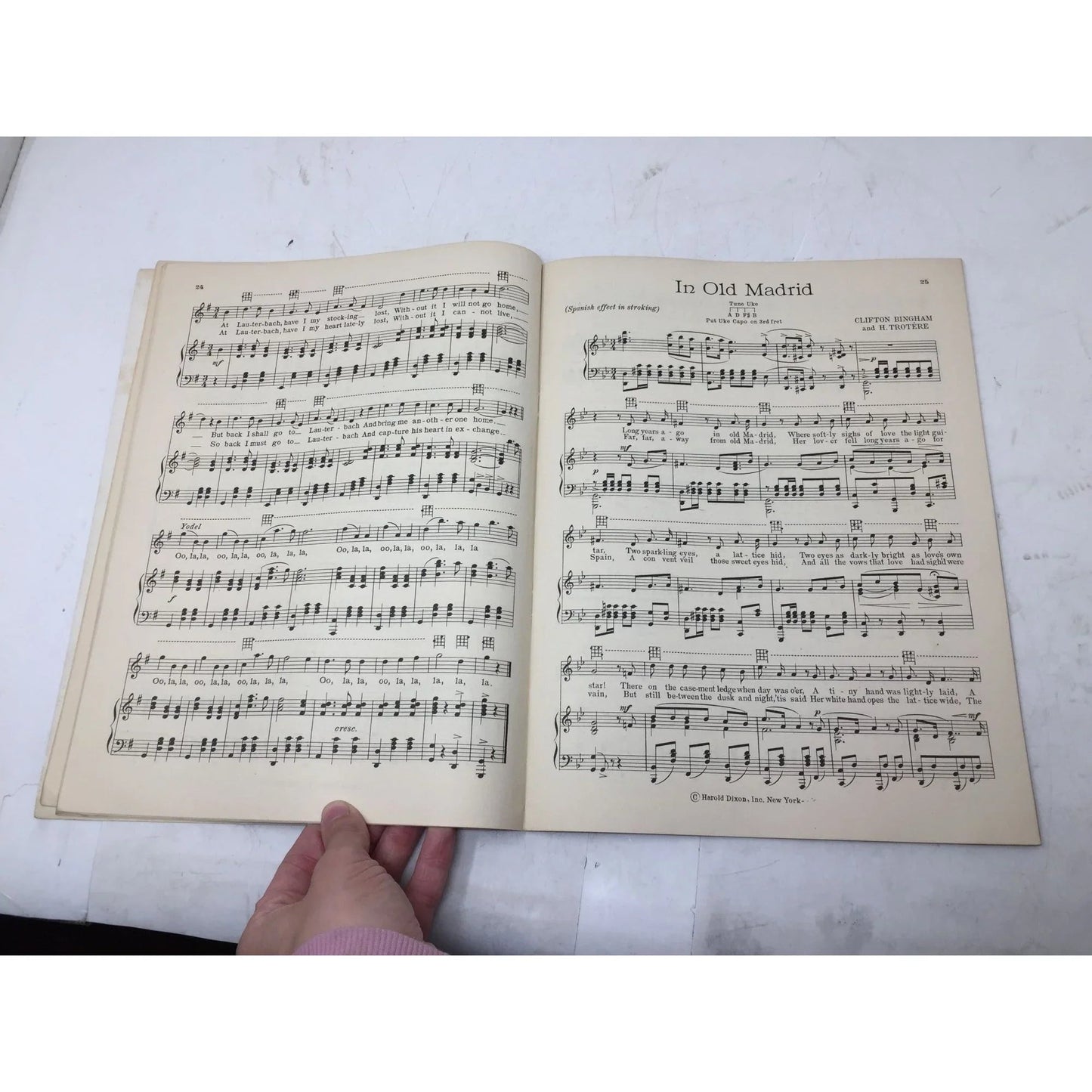 Harold Dixon's Songs that People Sing Vintage Sheet Music Book - A+ Stuff - SHEET MUSIC - A+ Stuff