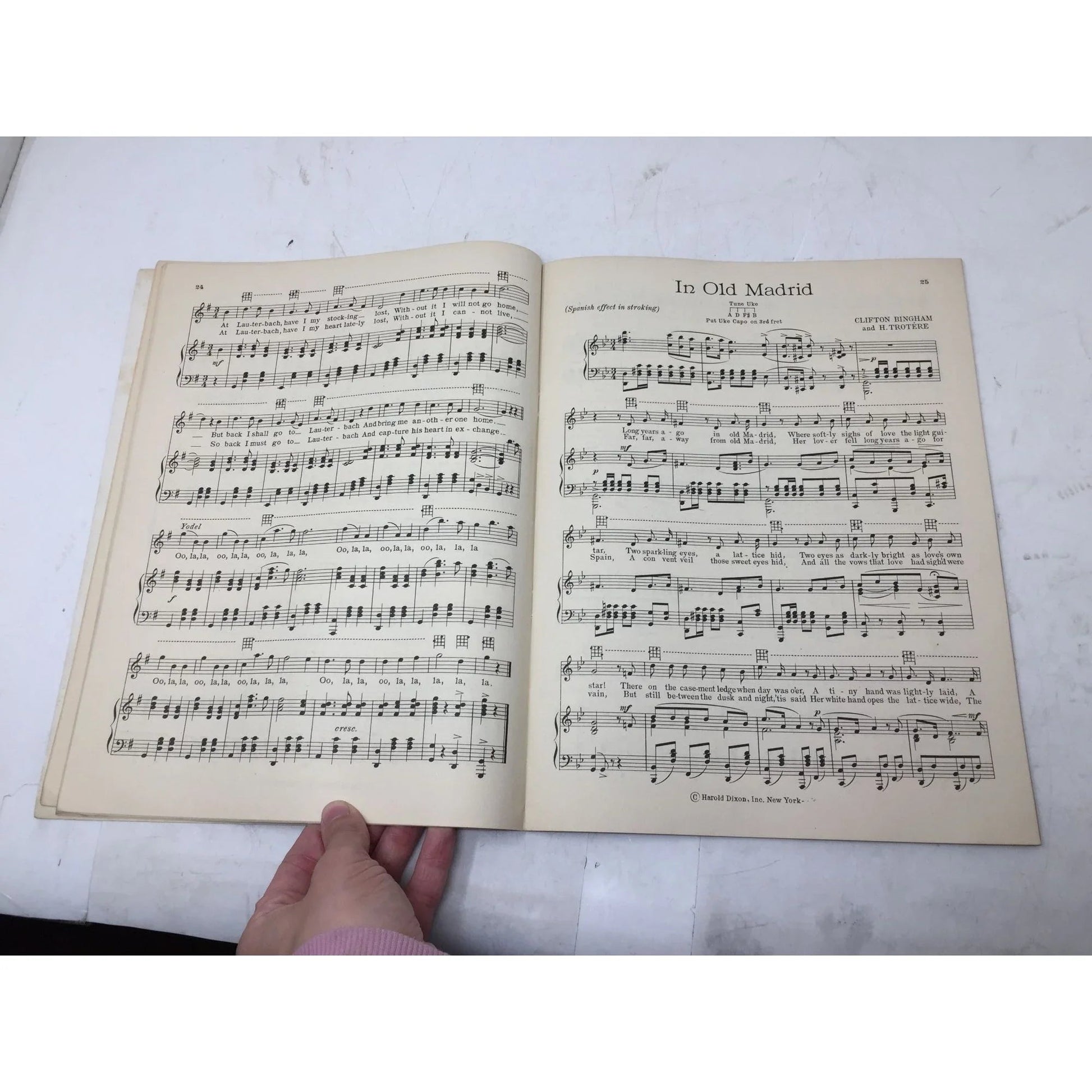 Harold Dixon's Songs that People Sing Vintage Sheet Music Book - A+ Stuff - SHEET MUSIC - A+ Stuff