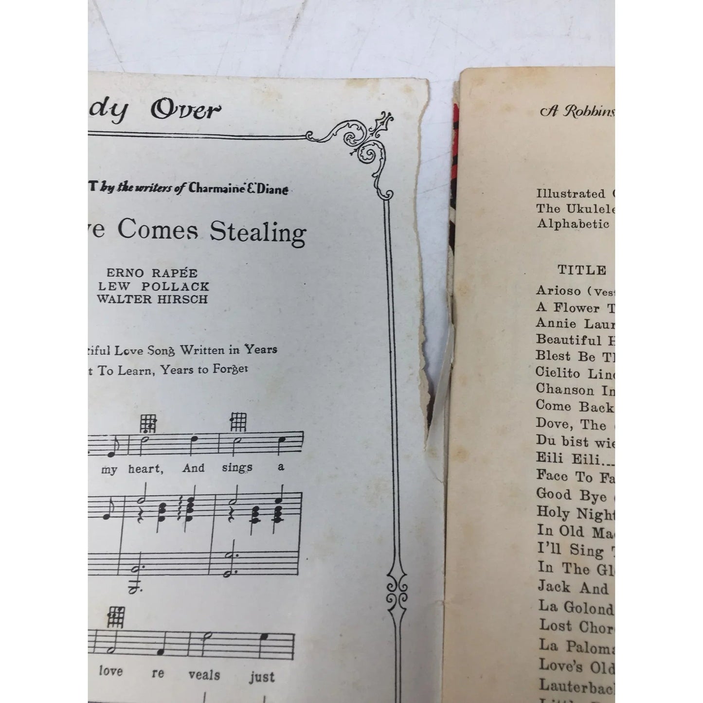 Harold Dixon's Songs that People Sing Vintage Sheet Music Book - A+ Stuff - SHEET MUSIC - A+ Stuff