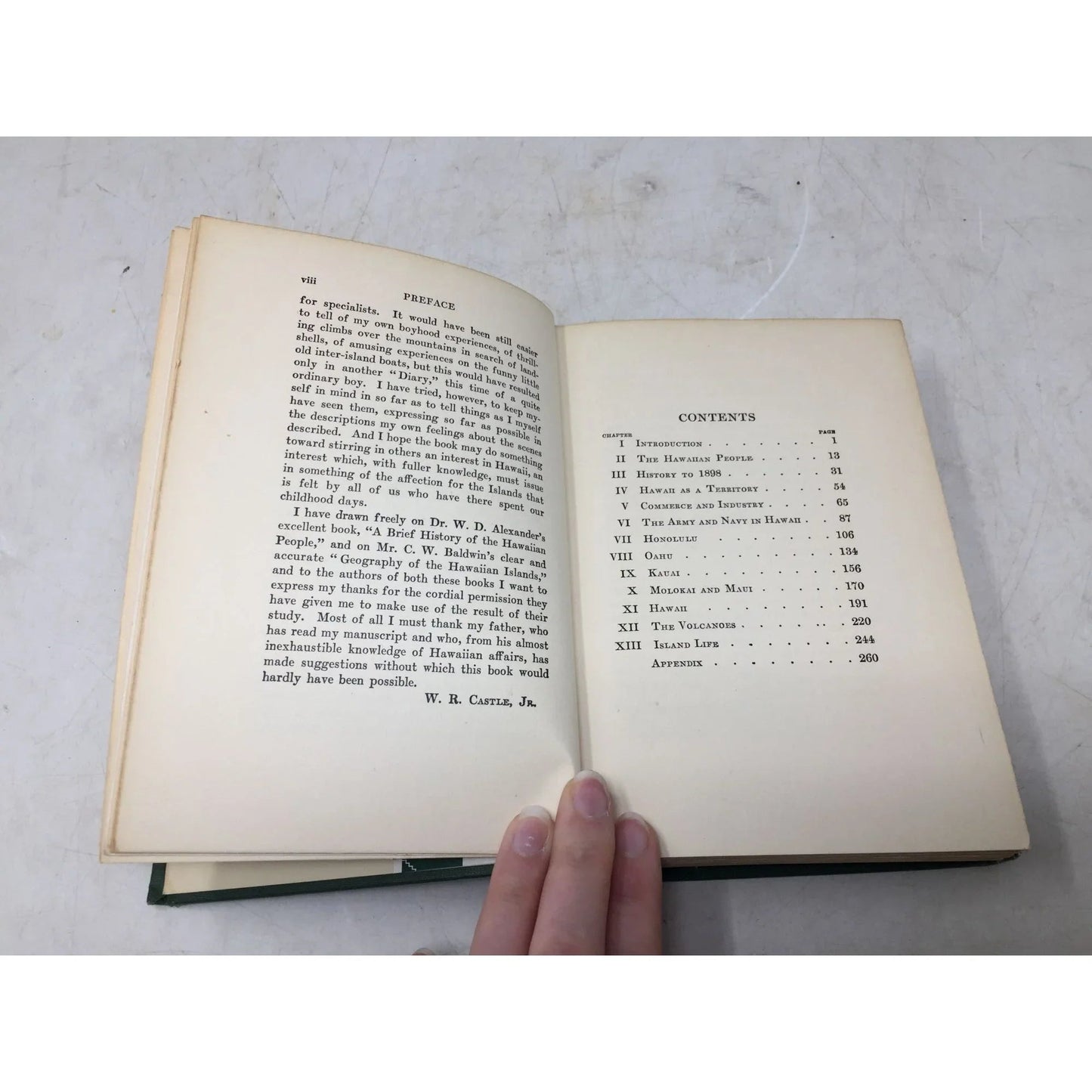 ''HAWAII PAST & PRESENT'' BY WILLIAM R CASTLE JR - A+ Stuff - Books - A+ Stuff