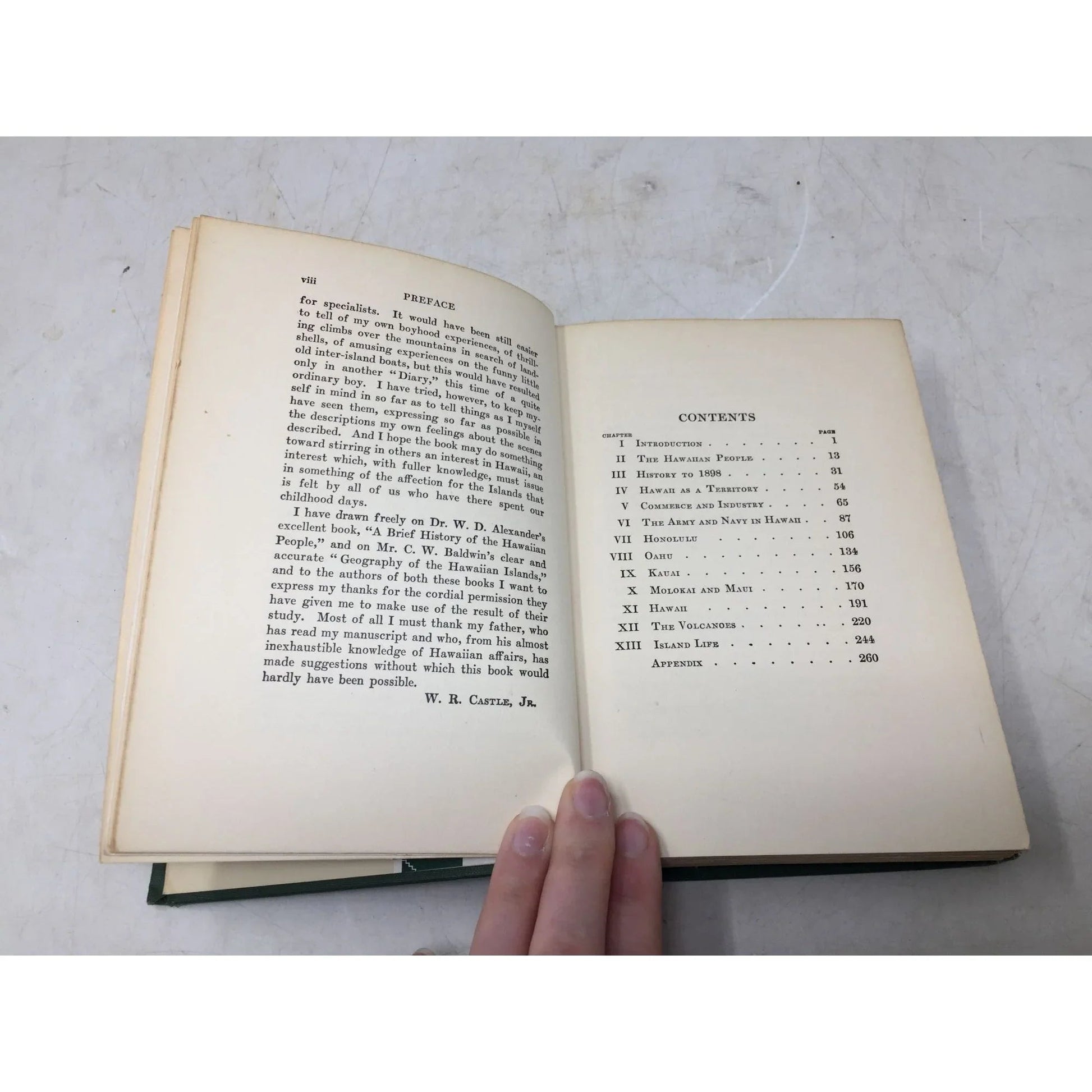 ''HAWAII PAST & PRESENT'' BY WILLIAM R CASTLE JR - A+ Stuff - Books - A+ Stuff