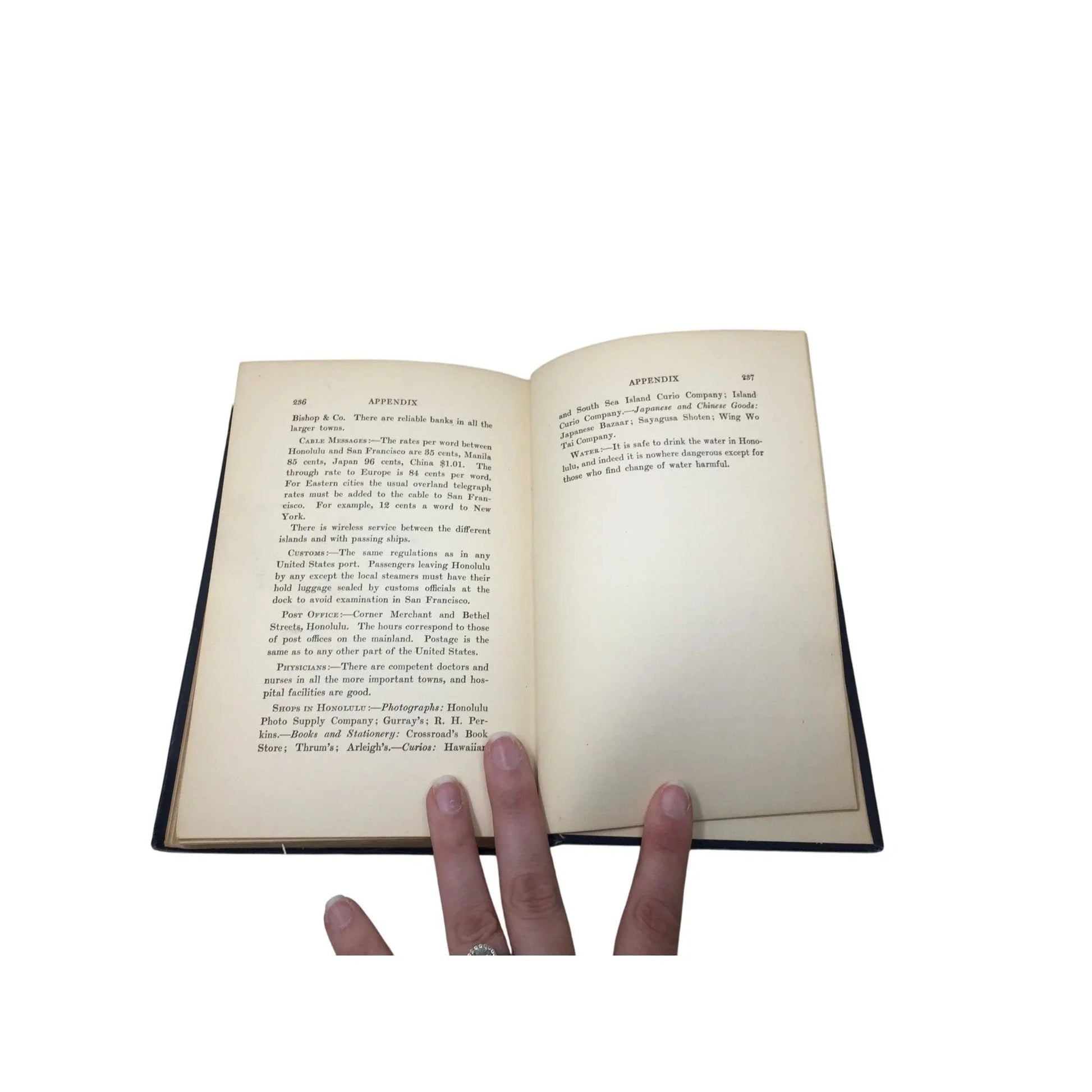 ''HAWAII PAST & PRESENT'' BY WILLIAM R CASTLE JR - A+ Stuff - books - A+ Stuff