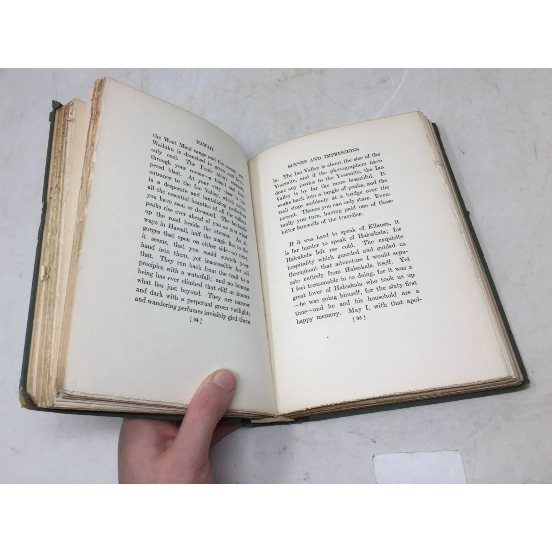 Hawaii: Scenes and Impressions by Katharine Fullerton - unbranded - Vintage Books - A+ Stuff