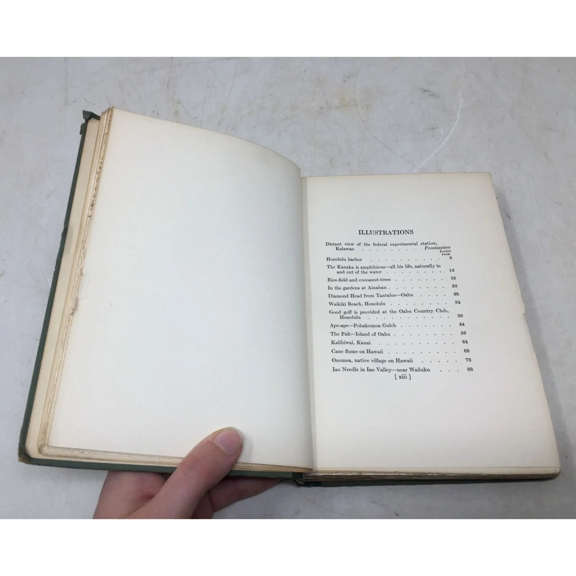 Hawaii: Scenes and Impressions by Katharine Fullerton - unbranded - Vintage Books - A+ Stuff