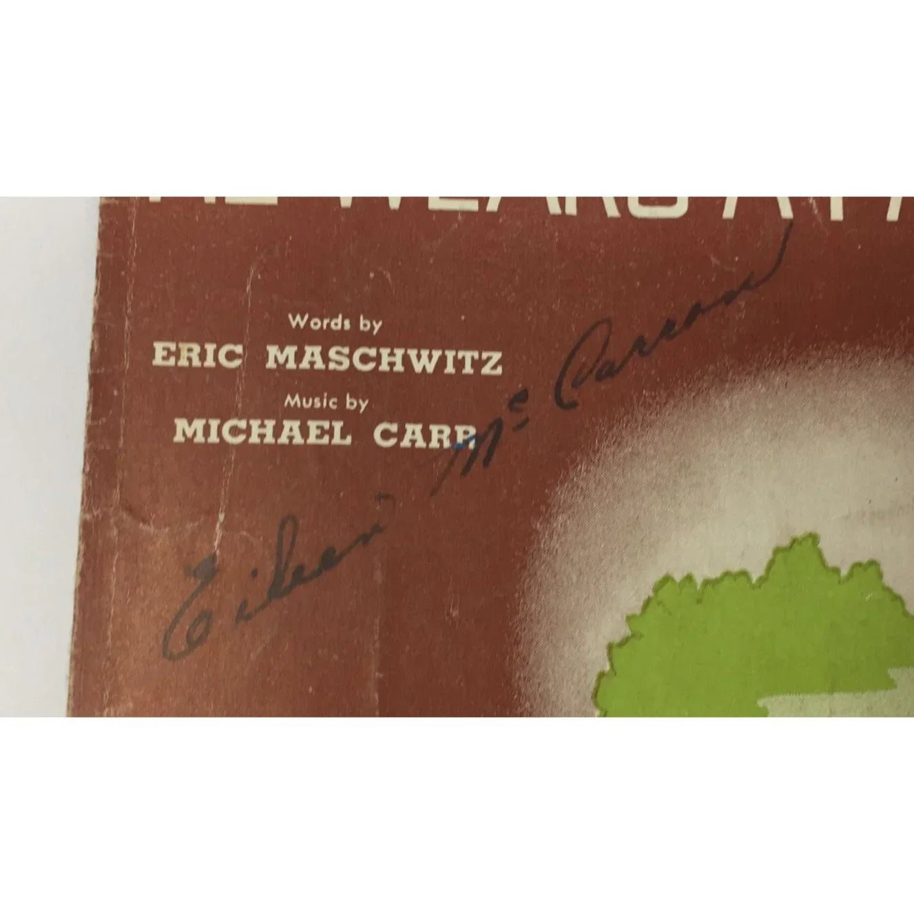 ''He Wears A Pair of Silver Wings'' by Eric Maschwitz and Michael Carr - A+ Stuff - SHEET MUSIC - A+ Stuff