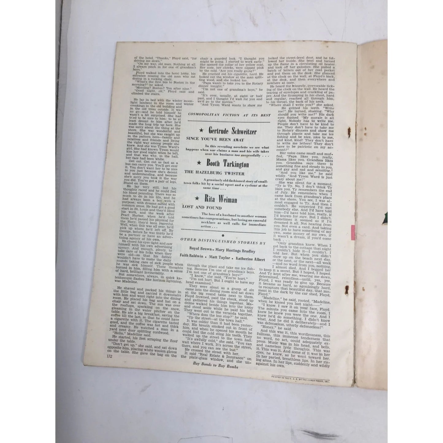 Hearst's International Cosmopolitan Vintage Magazine (Jan 1944) - A+ Stuff - Magazines - A+ Stuff