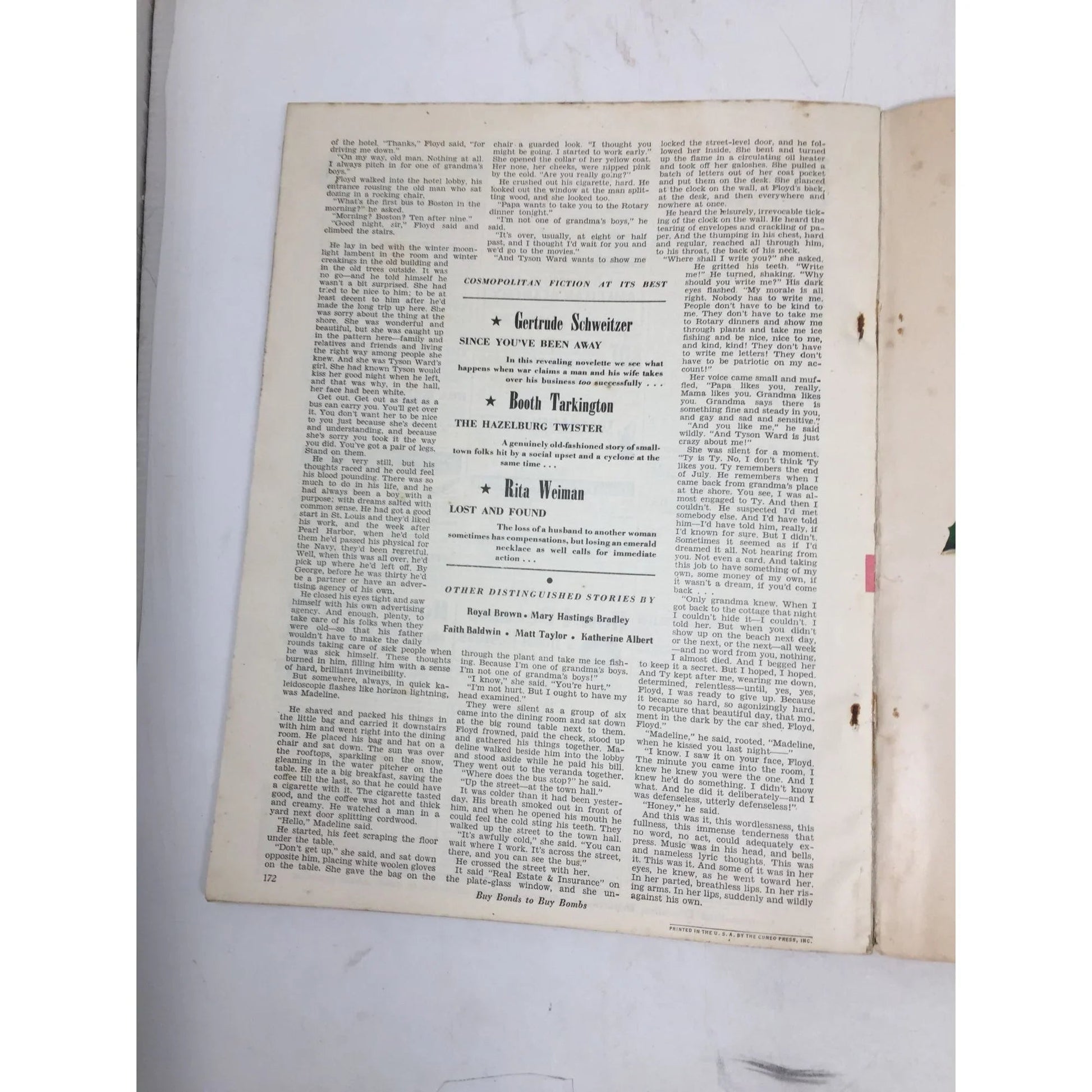 Hearst's International Cosmopolitan Vintage Magazine (Jan 1944) - A+ Stuff - Magazines - A+ Stuff