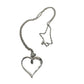 Heart Pendant with Diamond Accent - Rhodium Plated with 15" chain - Unbranded - Necklace with Pendant - A+ Stuff