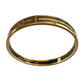 Hermès Belt Motif Enamel and Gold Plate Bangle Bracelet - Hermes - Bracelet - A+ Stuff