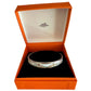 HERMES Enamel Printed Narrow Canoe Pattern Bracelet - Hermès - Bracelet - A+ Stuff
